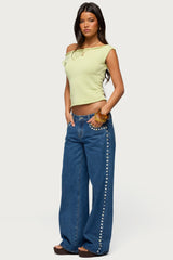 Lauria Off Shoulder Knit Top