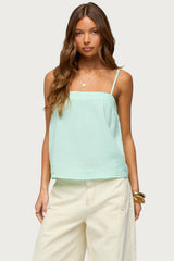 Sapphire Textured Tank Top