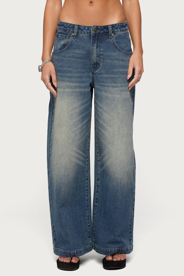 Sabira Low Rise Baggy Jeans