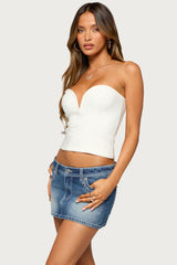 Beckett Strapless Sweetheart Top