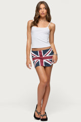 UK Lover Mini Skort