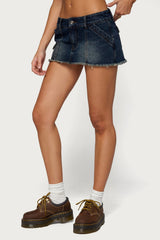 Adania Denim Mini Skort