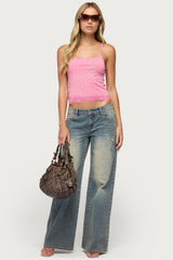 Lyle Lacey Polka Dot Top