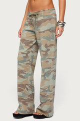 Kenan Straight Leg Camo Joggers