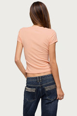 Terrezina V Neck T Shirt