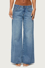 UK Cutie Low Rise Baggy Jeans