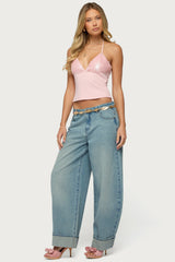 Kella Low Rise Baggy Jeans