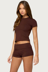Marleaux Fitted T Shirt