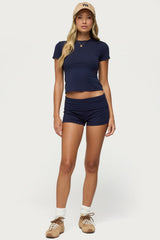 Marleaux Foldover Shorts