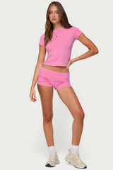 Marleaux Foldover Shorts