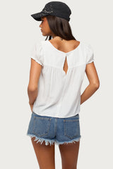 Nesta Puff Sleeve Top