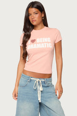 Drama Queen Rhinestone T Shirt