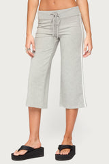 Zanele Side Stripe Capri Joggers
