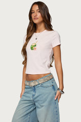 Coconut Beaded T Shirt