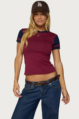 Sophiah Contrast T Shirt