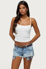 Aivy Pointelle Tank Top