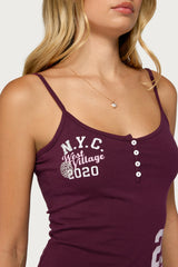 Edikted 2020 Henley Tank Top