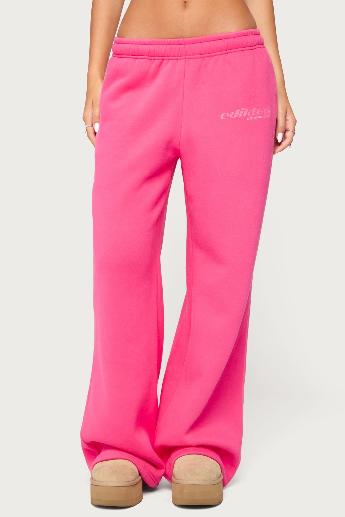 Edikted International Wide Leg Joggers