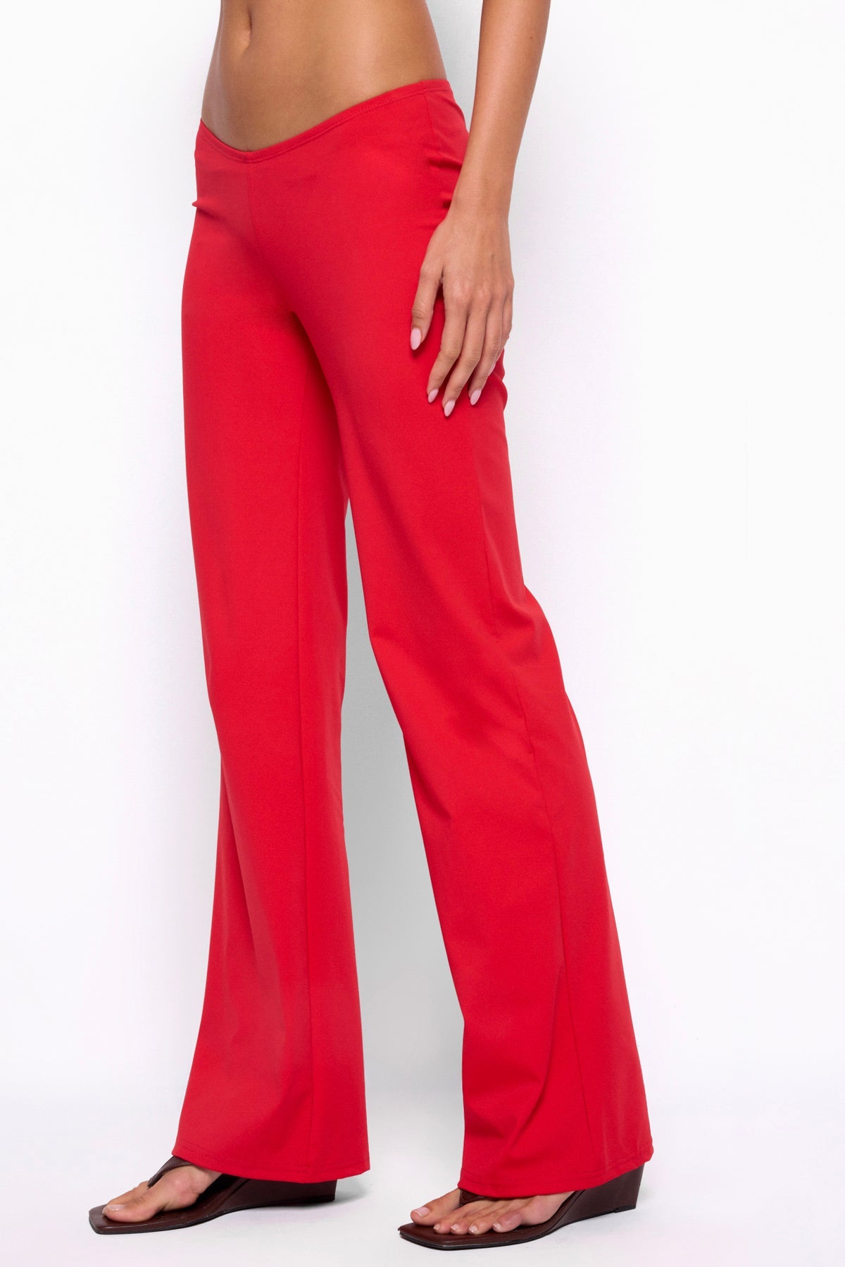 Anika Scooped Straight Leg Trousers