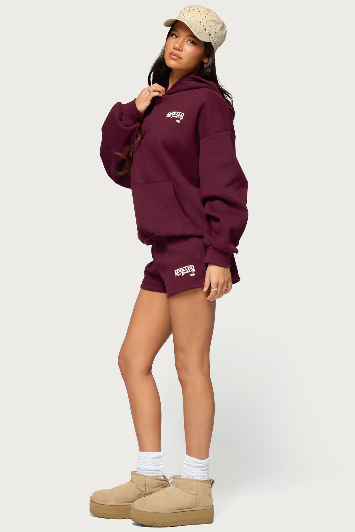 Edikted New York Sweat Shorts