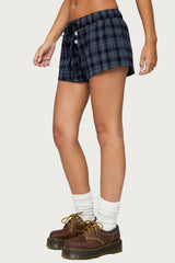 Alessa Plaid Shorts