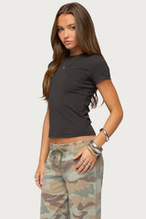 Edikted Vintage Studded T Shirt