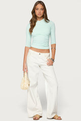 Calypso Wrap Neck Top