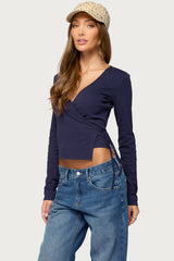 Fonteyn Wrap Top