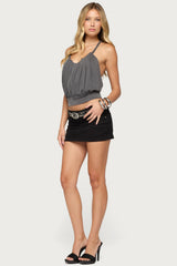 Eline Pleated Tank Top