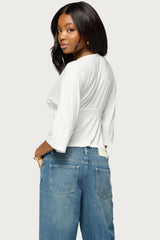 Kleoh V Neck Babydoll Top