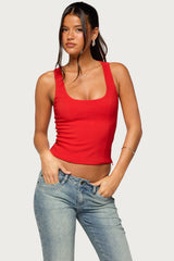 Emmalyn Scoop Neck Tank Top