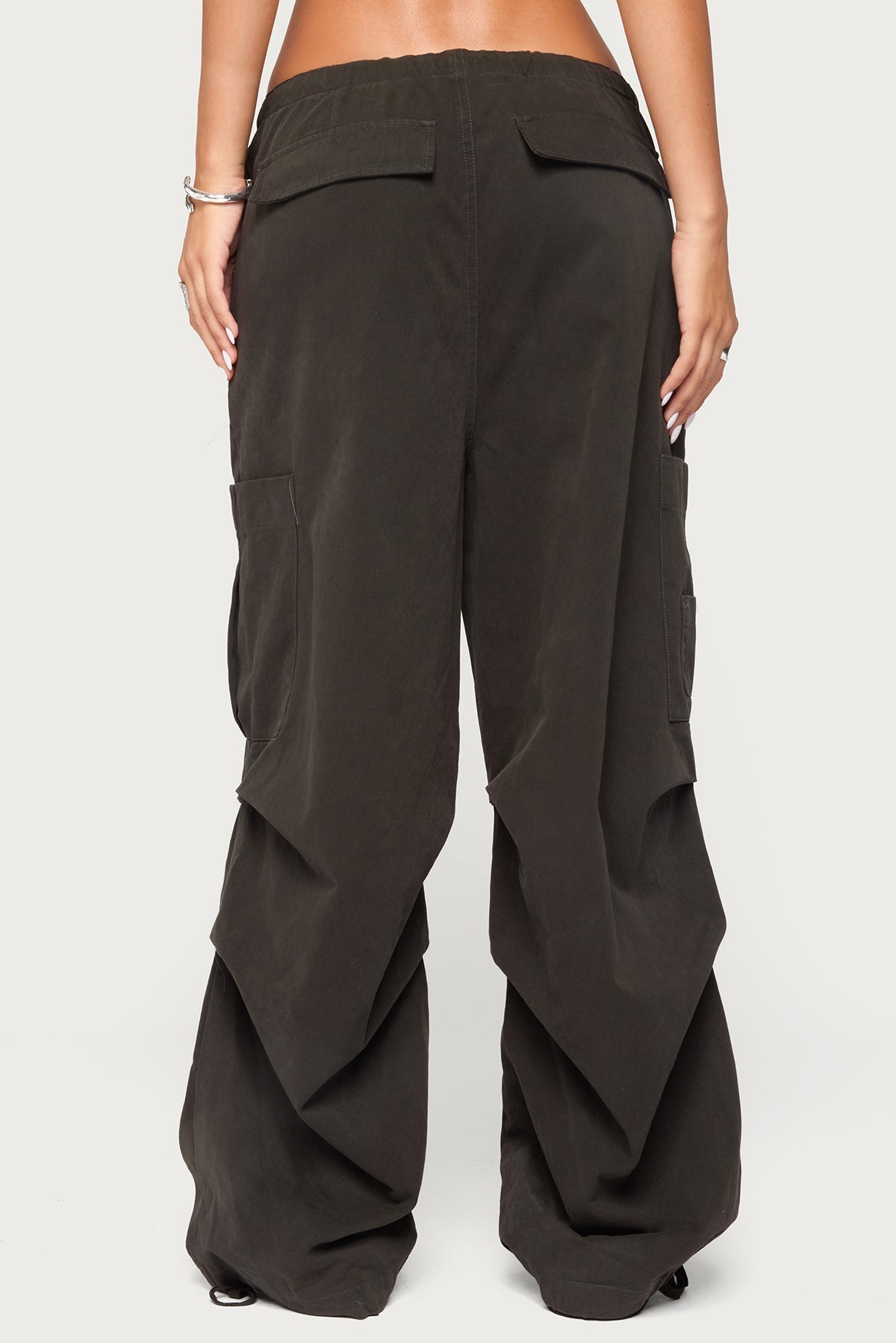 Emzi Baggy Cotton Cargo Trousers