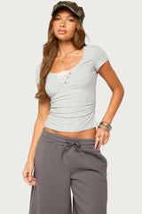 Ginni Lacey Henley Top
