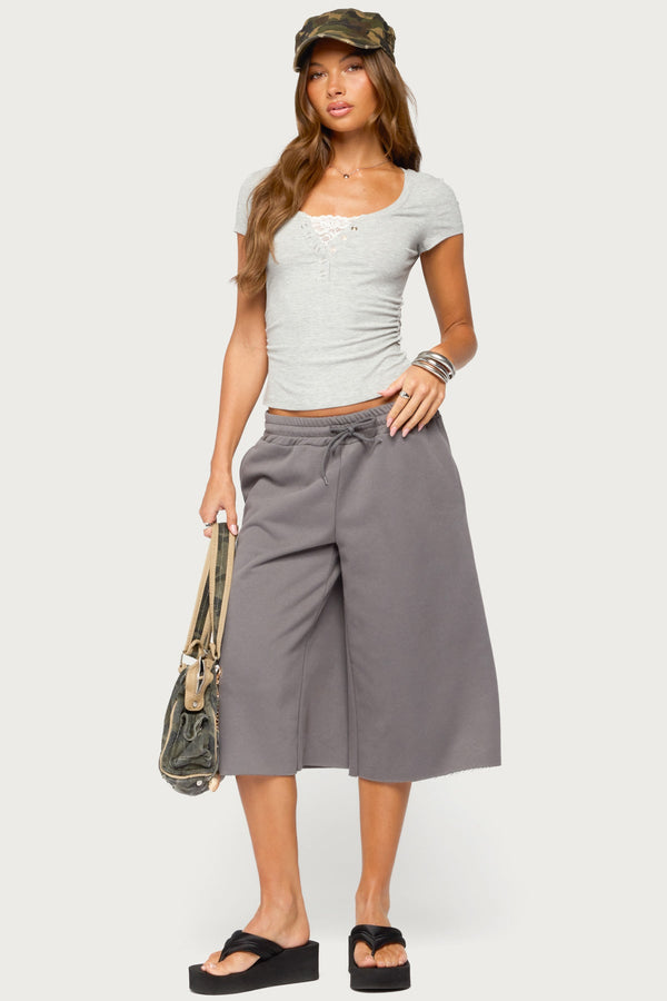 Amika Oversized Bermuda Shorts
