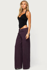 Taile Ruched Wrap Halter Top