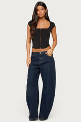 Airlie Hook & Eye Mesh Corset