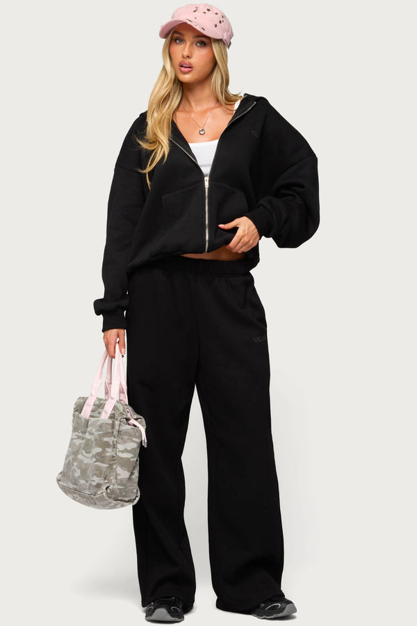 Basic Girl Wide Leg Edikted Joggers view 1