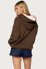 Edikted Stripey Hoodie