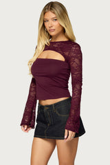 Allay Lacey Cut Out Top
