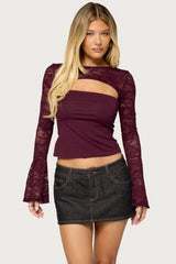 Allay Lacey Cut Out Top