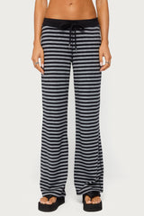 Tarla Striped Knit Trousers