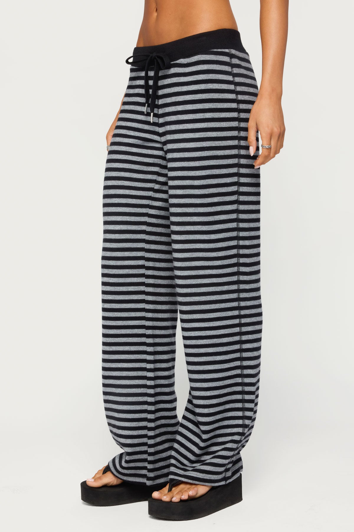 Tarla Striped Knit Trousers