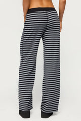 Tarla Striped Knit Trousers