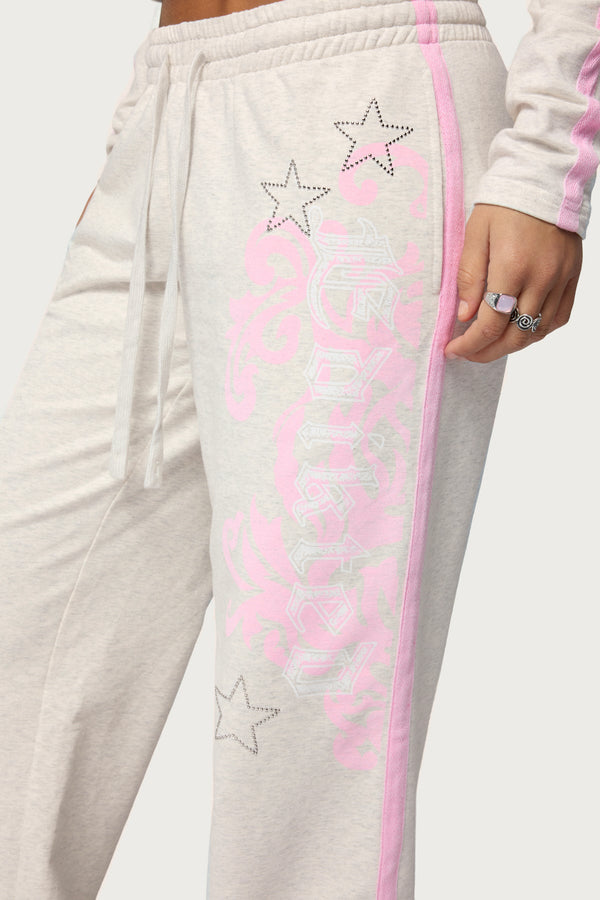 Starry Low Rise Joggers view 2