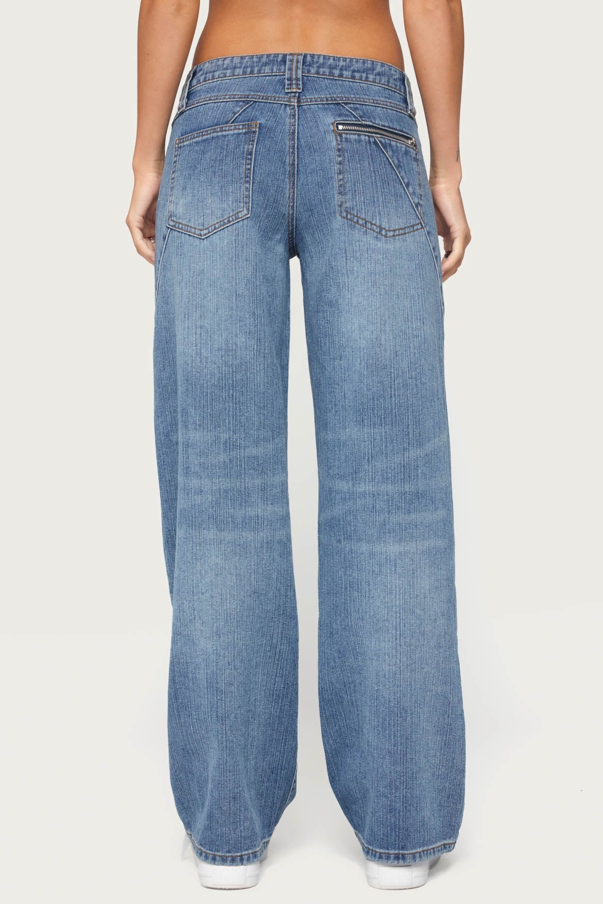 Faya Baggy Low Rise Jeans