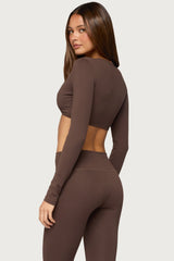 Faery Long Sleeve Crop Top