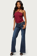 Jarli Draped Halter Top