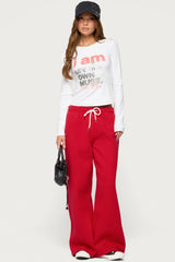 Kamari Low Rise Wide Joggers