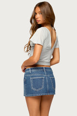 Maelyn Shiny Flutter Top