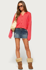 Fion Buttoned Knit Cardigan